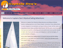 Tablet Screenshot of captaindansmystic.com